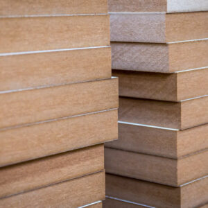 Laminated two sides MDF board