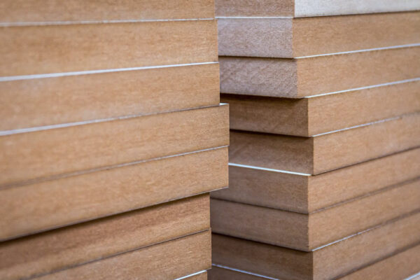 Laminated two sides MDF board
