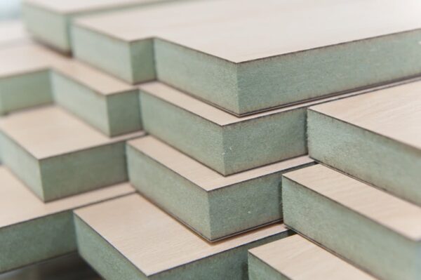 Moisture resistant MDF board
