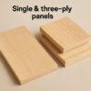 Single & three-ply panels